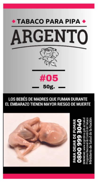 Argento pipa Nougat(Nuez y Canela)