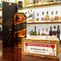 Combo Romeo y Julieta Tubo Nº1 + Johnnie Walker Black Label 1 Lt.