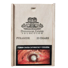 Dominican Estates Pirámide Caja x25