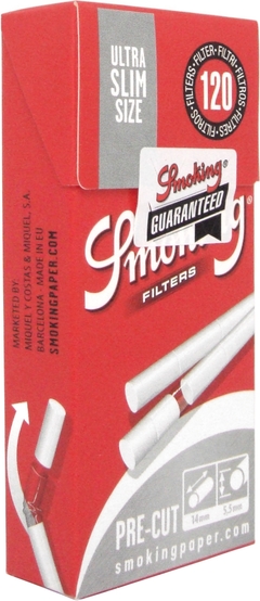 Smoking Ultra Slim Pre Cut 120 u.