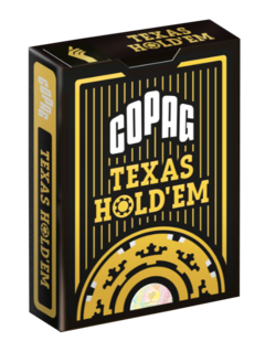 CARTAS COPAG TEXAS HOLD´EM ORO(Naipe Grande)