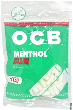 OCB Filtros Menthol Slim 6mm x150 U. - comprar online