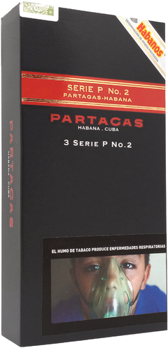 Partagás Serie P N°2 Tubo Petaca x3