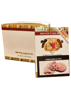 Romeo y Julieta Petit Churchill Tubo Caja x15
