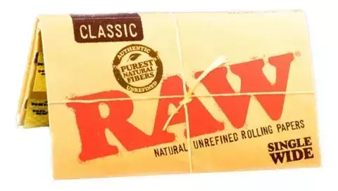 RAW Papel Doble Small Classic 70mm 100 hojas