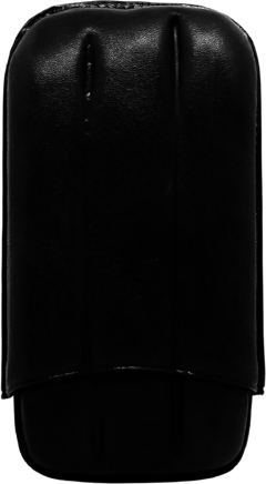 Purera de Cuero Negro para 3 Robustos - comprar online