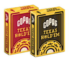 CARTAS COPAG TEXAS HOLD´EM NEGRO(Naipe Grande) en internet
