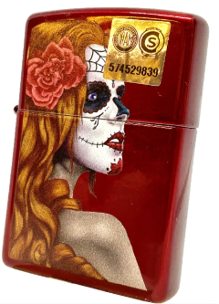 Encendedor Zippo day of the dead girl
