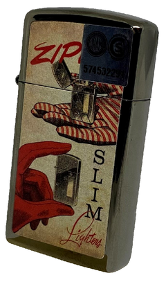 Zippo Slim diseño guante