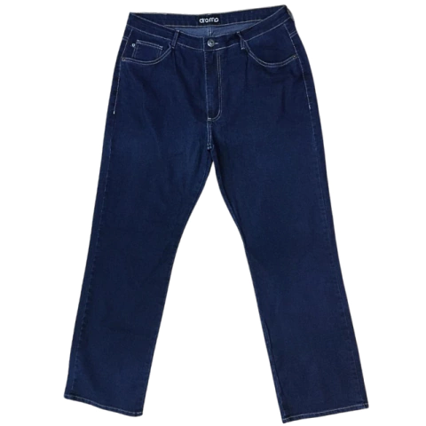 CALÇA DRAMA JEANS AZUL ESCURO