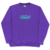 MOLETOM HIGH CARECA OLOGRAPH LOGO ROXO