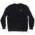 MOLETOM RVCA CARE VA ESSENTIAL PRETO