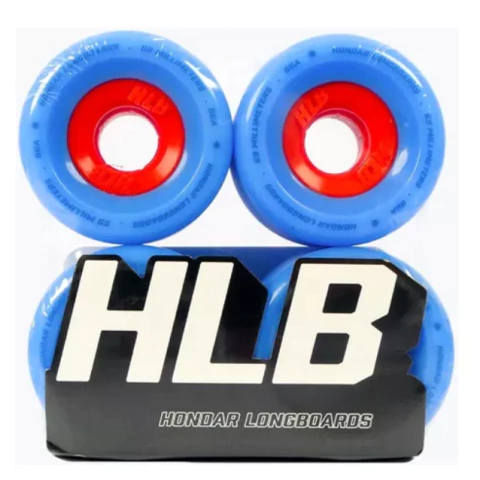 RODA HONDAR LONG 69MM AZUL