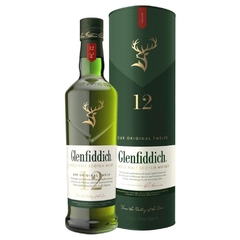 Whisky Glenfiddich 12 años 40º con estuche