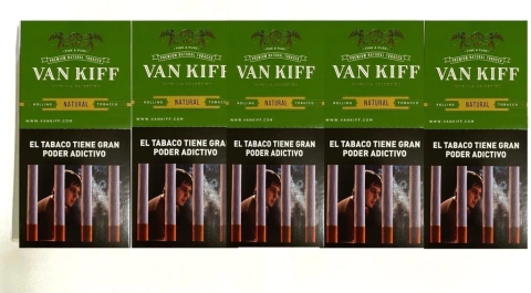 Van Kiff Natural 30g - Tabaco sin aditivos - Pack x5