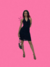 VESTIDO PRETO FRENTE ÚNICA • PP - comprar online