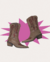 BOTA COWBOY MARROM • T. 35