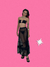 MAXI SAIA RENDA PRETA COM TULE POA • PP - comprar online