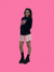 SAIA COLEGIAL XADREZ ROSA • T.34 e 36 - comprar online