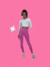 LEGGING ROSA • PP/P - comprar online