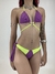 CONJUNTO BIQUINI ROXO E AMARELO o M na internet