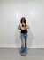 CALÇA JEANS BOOTCUT BAIXA • T.36 na internet