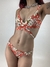 CONJUNTO BIQUINI LARANJA FLORIDO • PP - Moda Fucker Brechó
