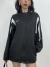 CASACO PRETO NIKE PRETO E BRANCO • G - Moda Fucker Brechó