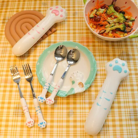 Set de Cubiertos Huellita - comprar online