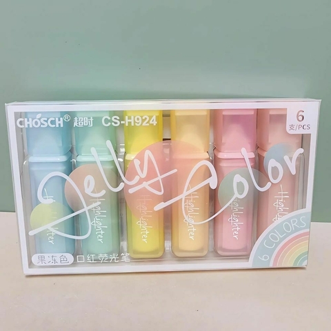 Set x 6 Mini Resaltadores Pastel - comprar online