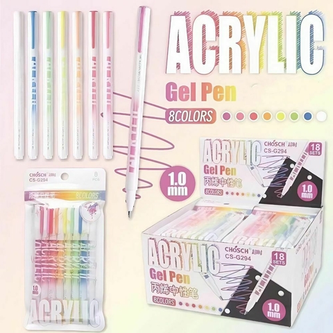 Set x 8 Biromes de Gel - comprar online