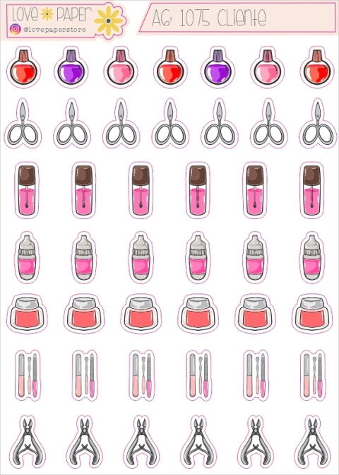 A6 Modelo 1075 - Ícones de beleza