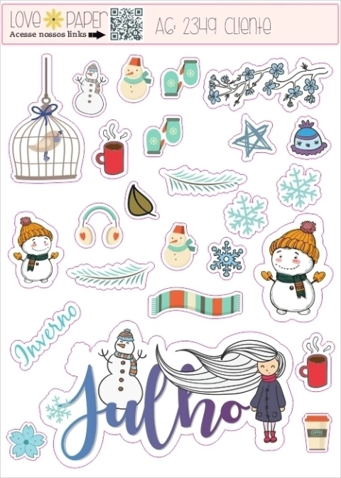 A6 Modelo 2349 - Inverno - comprar online