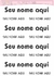 A6 Seu nome Aqui - Power Girl - loja online