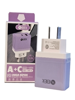 CARGADOR IBEK FUENTE SOLA - comprar online