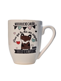 TAZAS CERAMICA CON TEXTO - tienda online