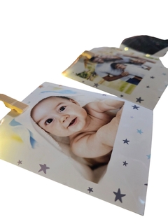 PACK DE 20 FOTOS POLA DISEÑO 10X8.5 +20 BROCHES +TIRA DE LED - PAPEL FOTOGRAFICO - - Kodak Tienda