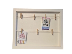 PORTARRETRATO CON BROCHES FONDO COLOR - comprar online