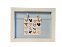 PORTARRETRATO CON BROCHES FONDO COLOR - tienda online