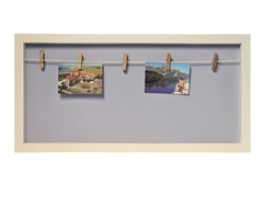 PORTARRETRATO CON BROCHES FONDO COLOR - comprar online