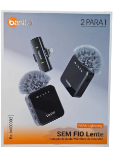 MICROFONO CORBATERO BASIKE 2 MICROFONOS - tienda online