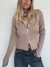 CARDIGAN ZIPPER MOKA en internet