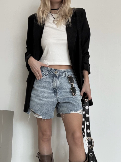 SHORT DENIM BLUE - comprar online