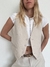 CHALECO MONACO BEIGE
