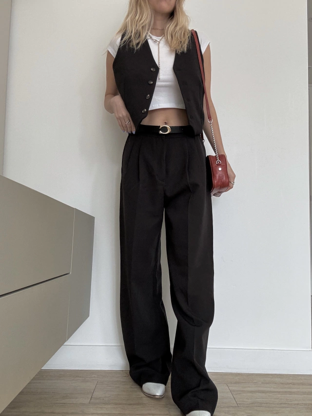 Pantalon Monaco Negro thumbnail 2