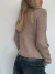 CARDIGAN ZIPPER MOKA - Melk Studio
