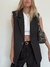 CHALECO MILAN NEGRO - Melk Studio