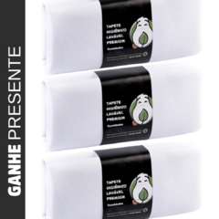 KIT com 3 Tapetes Higiênicos Laváveis BRANCO CLÁSSICO - comprar online