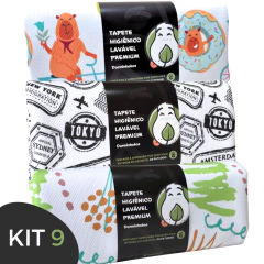 MONTE SEU KIT BASICÃO com 3 Tapetes Higiênicos Laváveis - loja online