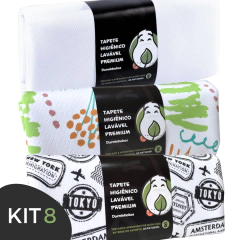 MONTE SEU KIT BASICÃO com 3 Tapetes Higiênicos Laváveis - Dorminhokos